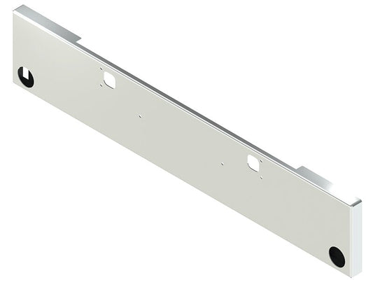 BUMPER FOR KENWORTH W900B 1982-2010 & W900L 1982-2022 18" BOXED END CHROME WITH TOW HOLE AND 2 HOLES FOR 4" LIGHTS