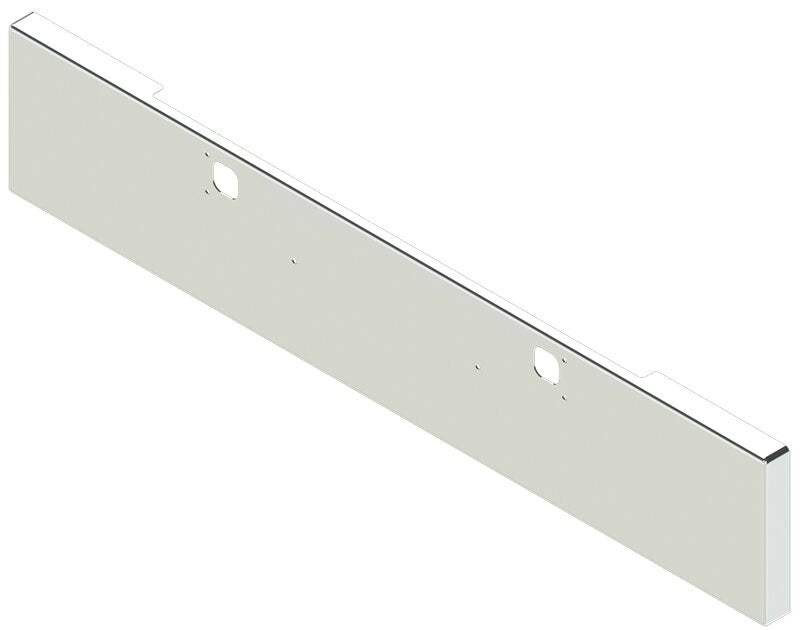 BUMPER FOR KENWORTH W900B 1982-2010 & W900L 1982-2022 18" BOXED END CHROME WITH TOW HOLE