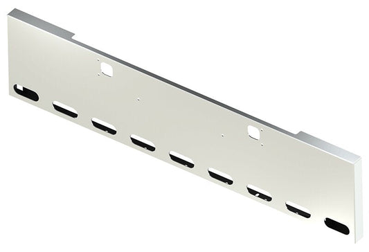 BUMPER FOR KENWORTH W900B 1982-2010 & W900L 1982-2022 22" BOXED END CHROME WITH TOW HOLE AND 9 OVAL HOLES