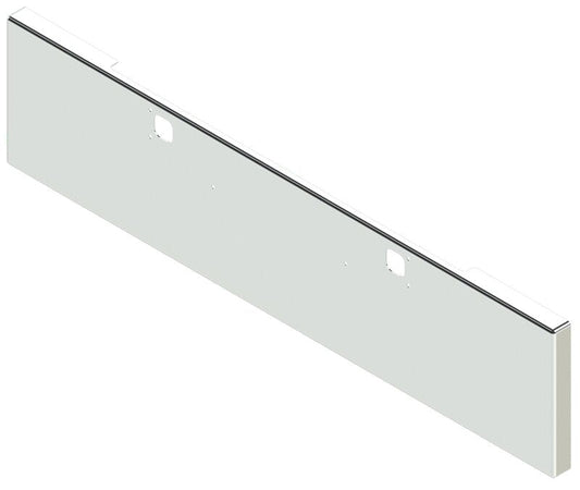 BUMPER FOR KENWORTH W900B 1982-2010 & W900L 1982-2022 22" BOXED END CHROME WITH TOW HOLE