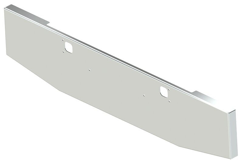 BUMPER FOR KENWORTH W900B 1982-2010 & W900L 1982-2022 20" BOXED END TAPER CHROME WITH TOW HOLE