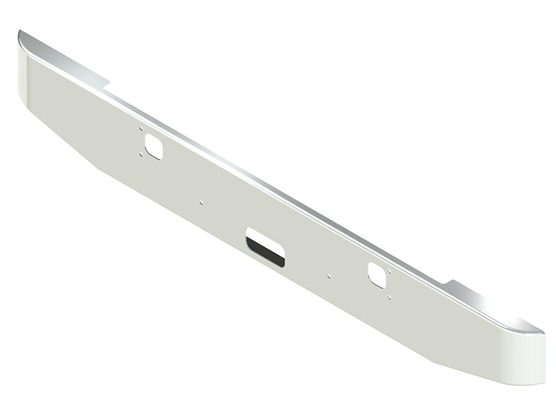 BUMPER FOR KENWORTH W900B 1982-2010 & W900L 1982-2022 12" TAPER ROLLED END CHROME