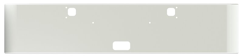 BUMPER FOR KENWORTH W900B 1982-2010 & W900L 1982-2022 20" SQUARE ROLLED END CHROME
