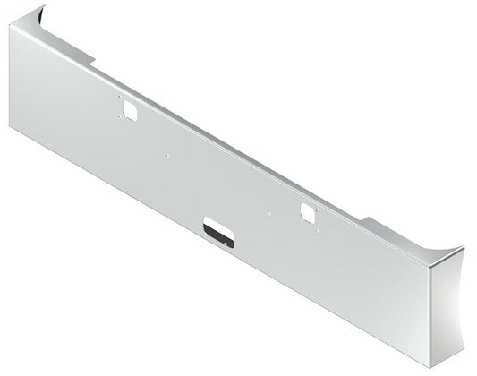 BUMPER FOR KENWORTH W900B 1982-2010 & W900L 1982-2022 20" AMERICAN EAGLE BOXED END WITH 8" EARS CHROME
