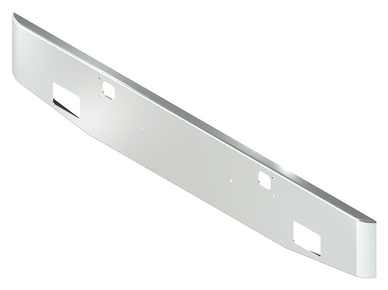 BUMPER FOR KENWORTH W900B 1982-2010 & W900L 1982-2022 16" TAPER ROLLED END CHROME