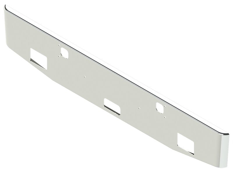 BUMPER FOR KENWORTH W900B 1982-2010 & W900L 1982-2022 16" TAPER ROLLED END CHROME