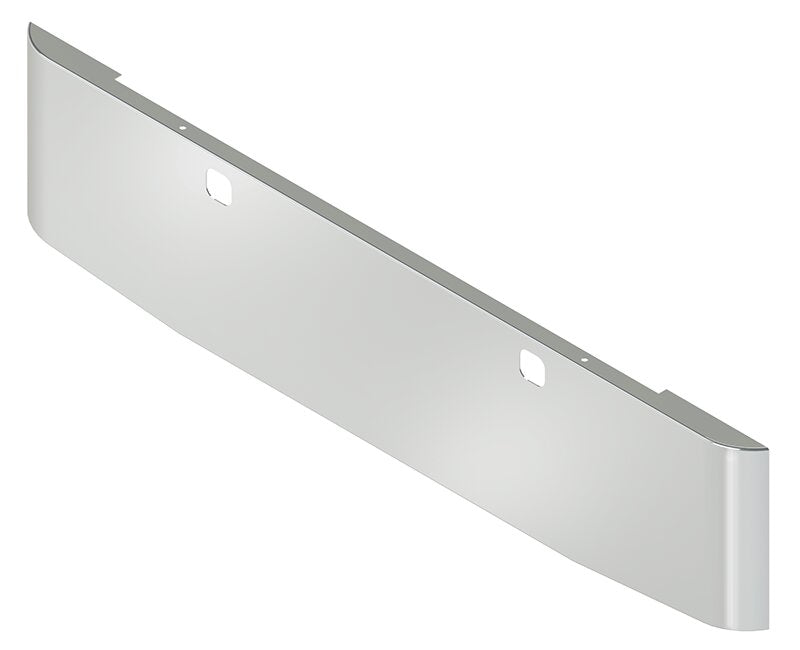 BUMPER FOR KENWORTH W900B 1982-2010 & W900L 1982-2022 WITH TOW HOLE & NO MOUNTING HOLES AND WITH UNIVERSAL BRACKETS THAT FIT CB, CQ, FD, FE ,HA, HC, GO