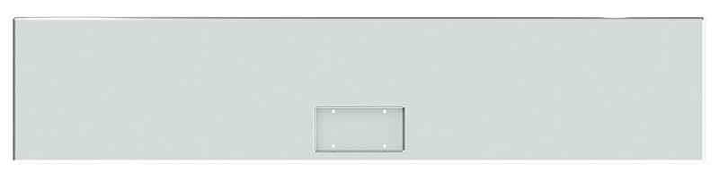 BUMPER FOR KENWORTH W900B 1982-2010 & W900L 1982-2022 20" BOXED END CHROME WITH NO MOUNTING HOLES AND FRENCHED IN LICENSE PLATE BOX, WITH UNIVERSAL BRACKETS THAT FIT CB, CQ, FD, FE ,HA, HC, GO