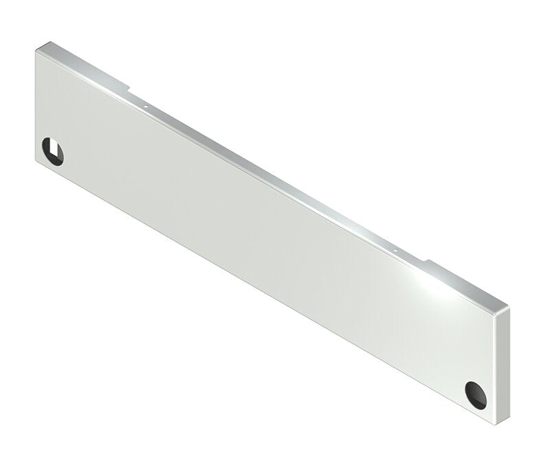 BUMPER FOR KENWORTH W900B 1982-2010 & W900L 1982-2022 20" BOXED END CHROME WITH NO MOUNTING HOLES AND 2 HOLES FOR 4" LIGHTS, WITH UNIVERSAL BRACKETS THAT FIT CB, CQ, FD, FE ,HA, HC, GO