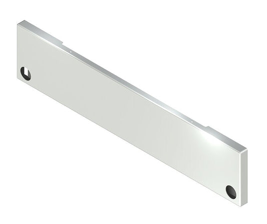 BUMPER FOR KENWORTH W900B 1982-2010 & W900L 1982-2022 20" BOXED END CHROME WITH NO MOUNTING HOLES AND 2 HOLES FOR 4" LIGHTS, WITH UNIVERSAL BRACKETS THAT FIT CB, CQ, FD, FE ,HA, HC, GO