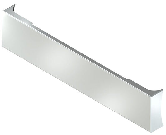 BUMPER FOR KENWORTH W900B 1982-2010 & W900L 1982-2022 20" AMERICAN EAGLE BOXED END WITH 8" EARS CHROME WITH NO MOUNTING HOLES AND WITH UNIVERSAL BRACKETS THAT FIT CB, CQ, FD, FE ,HA, HC, GO