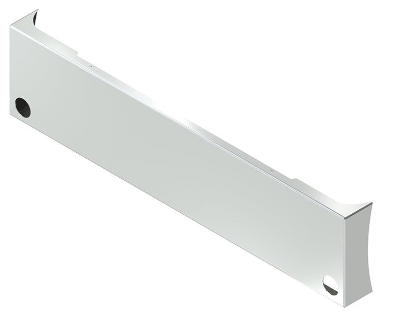 BUMPER FOR KENWORTH W900B 1982-2010 & W900L 1982-2022 22" AMERICAN EAGLE BOXED END WITH 8" EARS CHROME WITH NO MOUNTING HOLES AND 2 HOLES FOR 4" LIGHTS, WITH UNIVERSAL BRACKETS THAT FIT CB, CQ, FD, FE ,HA, HC, GO