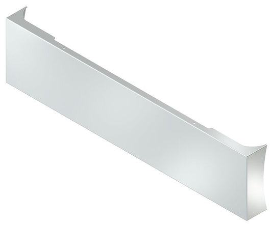 BUMPER FOR KENWORTH W900B 1982-2010 & W900L 1982-2022 22" AMERICAN EAGLE BOXED END WITH 8" EARS CHROME WITH NO MOUNTING HOLES AND WITH UNIVERSAL BRACKETS THAT FIT CB, CQ, FD, FE ,HA, HC, GO