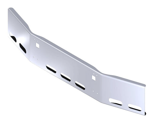 BUMPER FOR KENWORTH T800 1986-2003 16" OPEN END CHROME WITH STEP HOLES, LIGHT HOLES