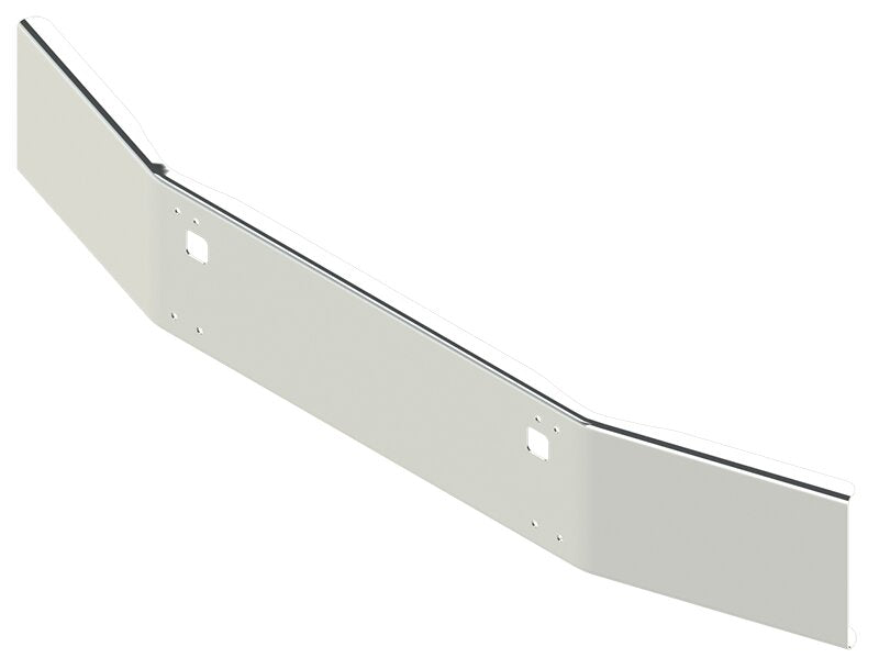 BUMPER FOR KENWORTH T800 1986-2003 14" OPEN END CHROME WITH STEP HOLES