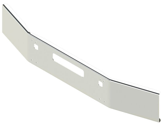 BUMPER FOR KENWORTH T800 1986-2003 14" OPEN END CHROME WITH STEP HOLES & VENT HOLES