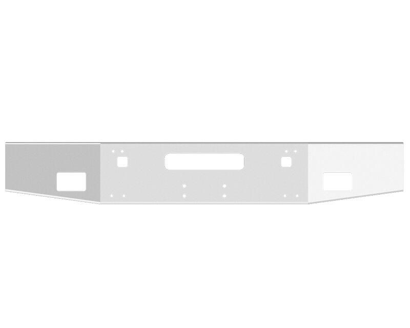 BUMPER FOR KENWORTH T800 1986-2003 14" OPEN END TAPERED CHROME