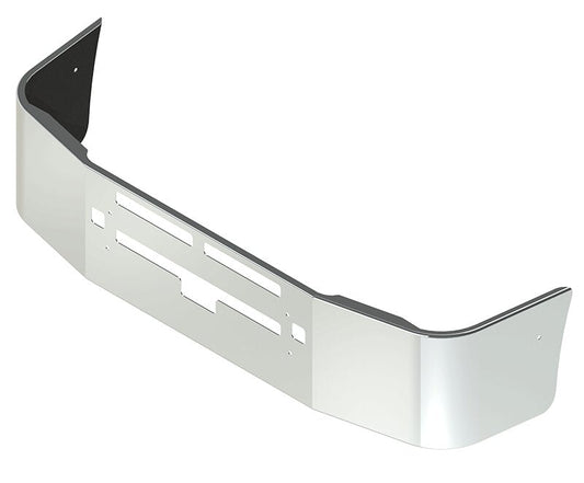 BUMPER FOR KENWORTH T600 1987-2007 18" SETBACK AXLE STAINLESS STEEL WITH TOW HOLE & VENT HOLES