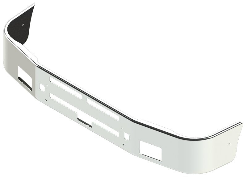 BUMPER FOR KENWORTH T600 1987-2007 12" TO 14" SETBACK AXLE CHROME