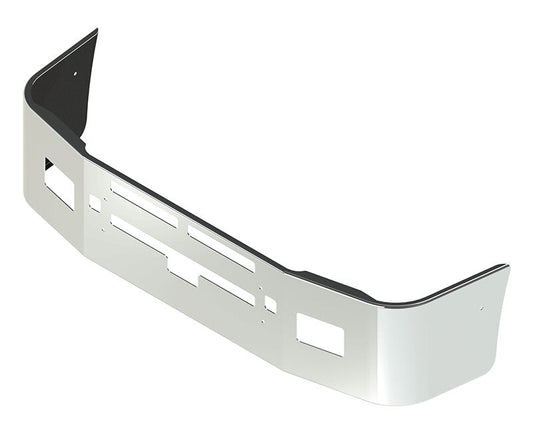 BUMPER FOR KENWORTH T600 1987-2007 18" SETBACK AXLE STAINLESS STEEL