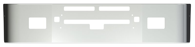 BUMPER FOR KENWORTH T600 1987-2007 18" SETBACK AXLE CHROME