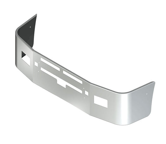 BUMPER FOR KENWORTH T600 1987-2007 20" SETBACK AXLE STAINLESS STEEL
