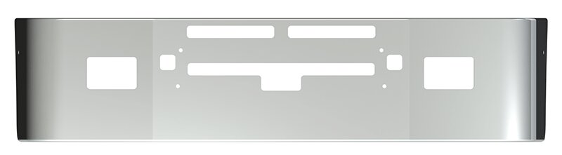 BUMPER FOR KENWORTH T600 1987-2007 20" SETBACK AXLE STAINLESS STEEL