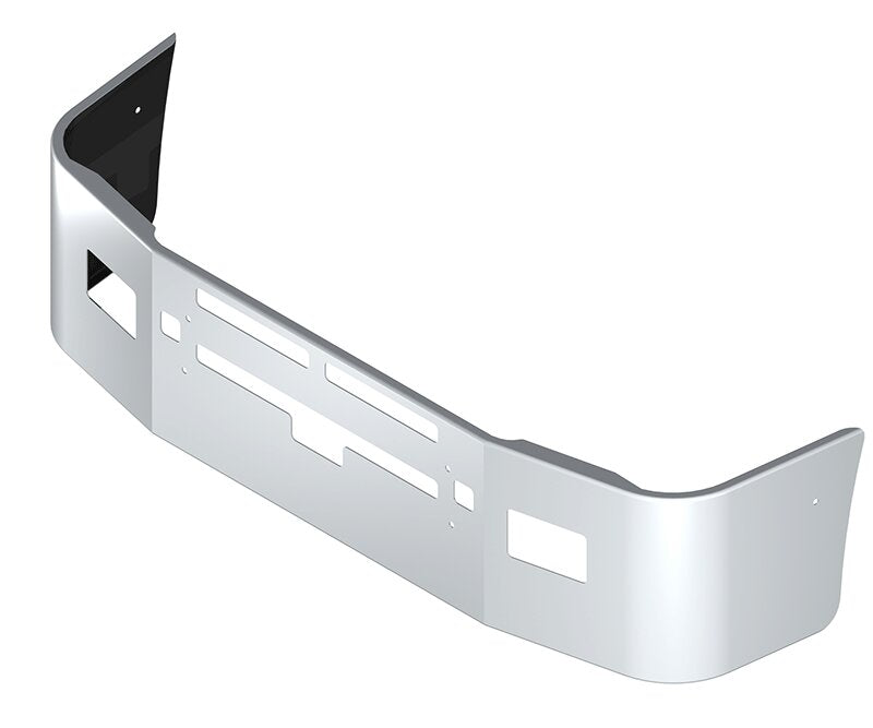 BUMPER FOR KENWORTH T600 1987-2007 20" SETBACK AXLE CHROME