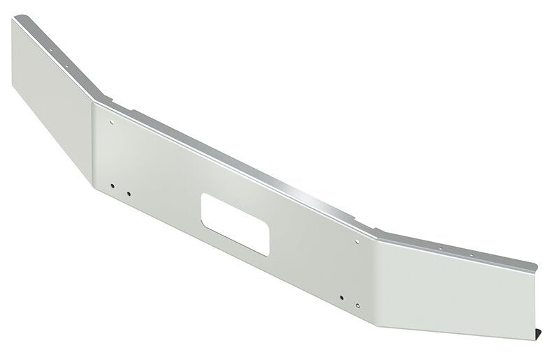 BUMPER FOR KENWORTH T800 & T880 2004-2022 14" OPEN END TAPERED CHROME WITH TOW HOLE
