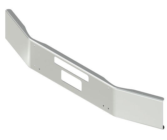 BUMPER FOR KENWORTH T800 & T880 2004-2022 14" OPEN END CHROME WITH TOW HOLE & VENT HOLES