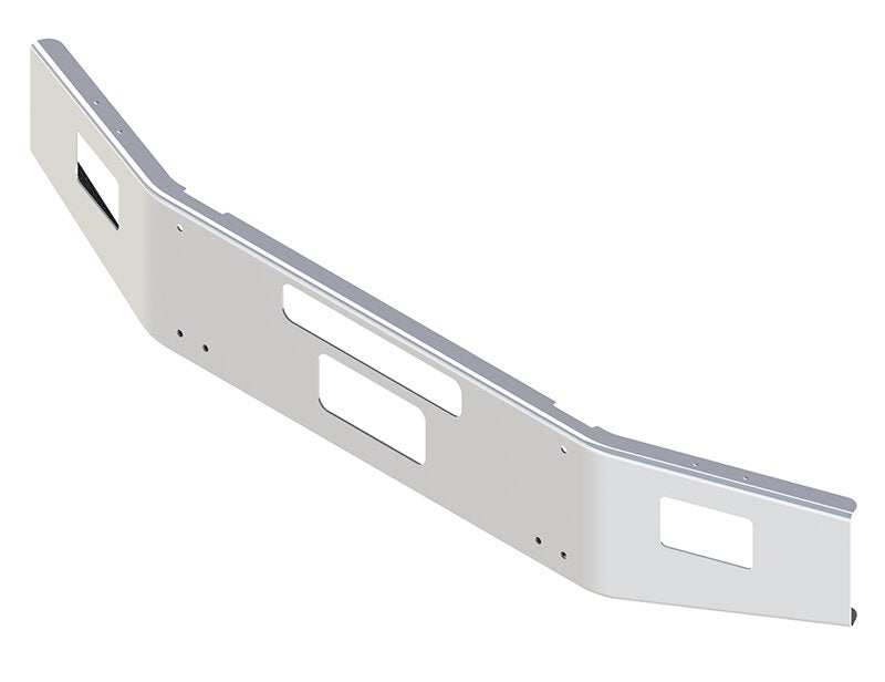 BUMPER FOR KENWORTH T800 & T880 2004-2022 14" OPEN END TAPERED CHROME
