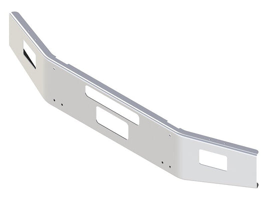 BUMPER FOR KENWORTH T800 & T880 2004-2022 14" OPEN END TAPERED CHROME
