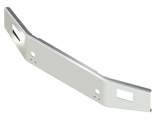 BUMPER FOR KENWORTH T800 & T880 2004-2022 14" OPEN END TAPERED CHROME