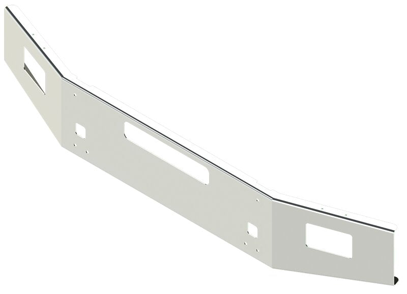BUMPER FOR KENWORTH T800 & T880 2004-2022 14" OPEN END TAPERED CHROME