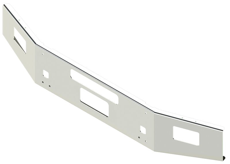 BUMPER FOR KENWORTH T800 & T880 2004-2022 14" OPEN END TAPERED CHROME