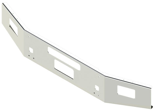 BUMPER FOR KENWORTH T800 & T880 2004-2022 14" OPEN END TAPERED CHROME