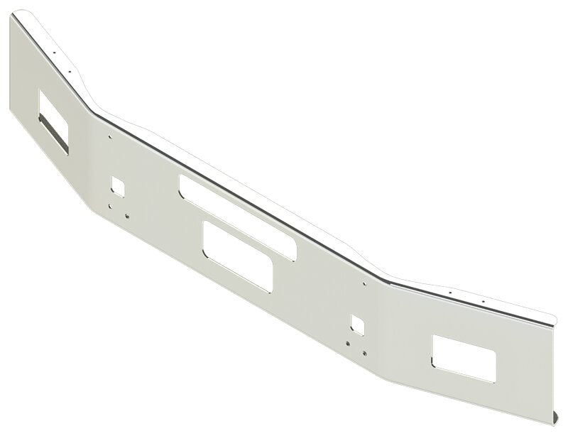 BUMPER FOR KENWORTH T800 & T880 2004-2022 14" OPEN END CHROME