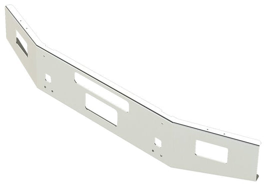 BUMPER FOR KENWORTH T800 & T880 2004-2022 14" OPEN END TAPERED CHROME