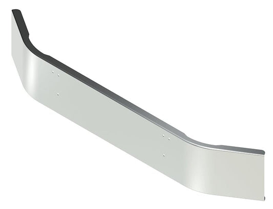 BUMPER FOR KENWORTH T800W 1988-2005 14" OPEN END CHROME WITH MOUNTING HOLES ONLY