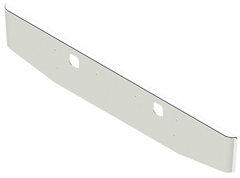 BUMPER FOR KENWORTH W900S 2008-2022 16" TAPER ROLLED END CHROME WITH TOW HOLE