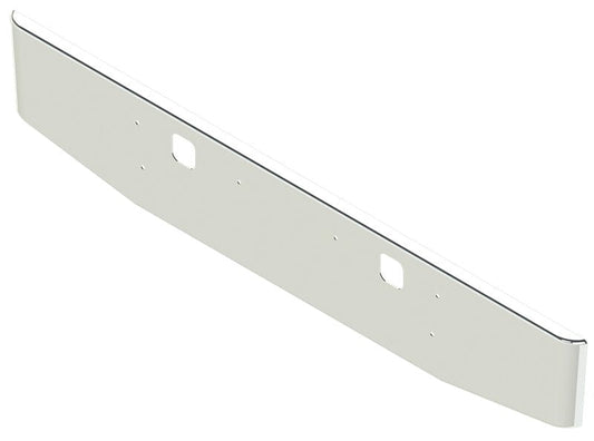 BUMPER FOR KENWORTH W900S 2008-2022 16" TAPER ROLLED END CHROME WITH TOW HOLE