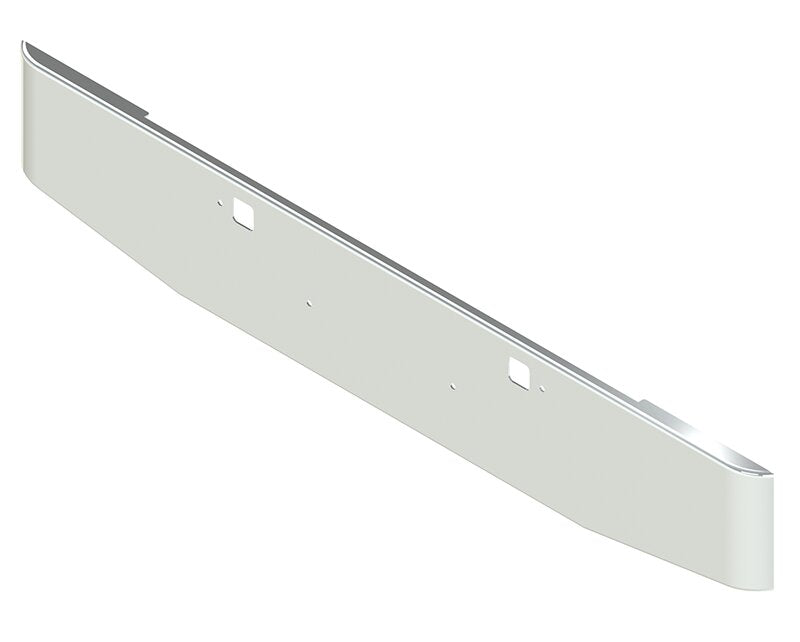 BUMPER FOR KENWORTH W900B 2011-2022 16" TAPER ROLLED END CHROME WITH TOW HOLE