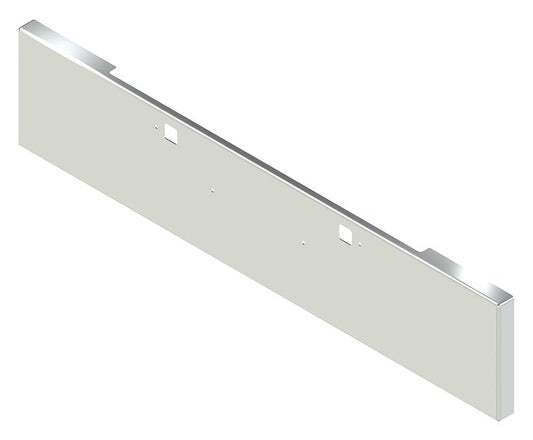BUMPER FOR KENWORTH W900B 2011-2022 20" BOXED END CHROME WITH TOW HOLE