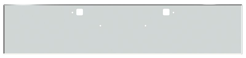 BUMPER FOR KENWORTH W900B 2011-2022 20" BOXED END CHROME WITH TOW HOLE