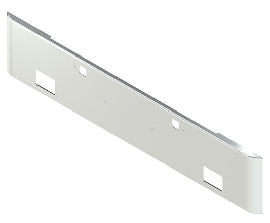 BUMPER FOR KENWORTH W900B 2011-2022 18" SQUARE ROLLED END CHROME