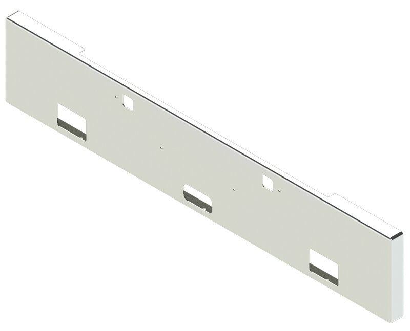 BUMPER FOR KENWORTH W900B 2011-2022 18" BOXED END CHROME