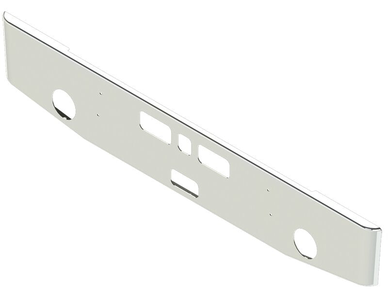 BUMPER FOR MACK MODEL R, RL, F, FL, FS 1970-1990 16" TAPER ROLLED END CHROME