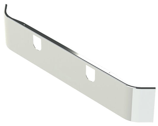 BUMPER FOR MACK CH SERIES SET FORWARD AXLE 1994-2004 18" SET FORWARD AXLE CHROME WITH TOW HOLE