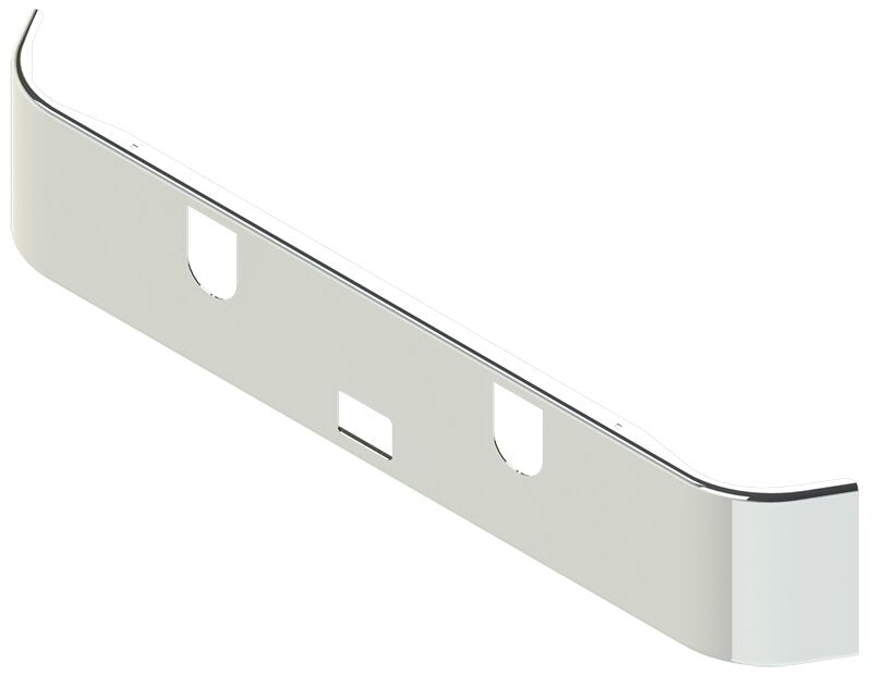 BUMPER FOR MACK CH SERIES SET FORWARD AXLE 1994-2004 16" SET FORWARD AXLE CHROME