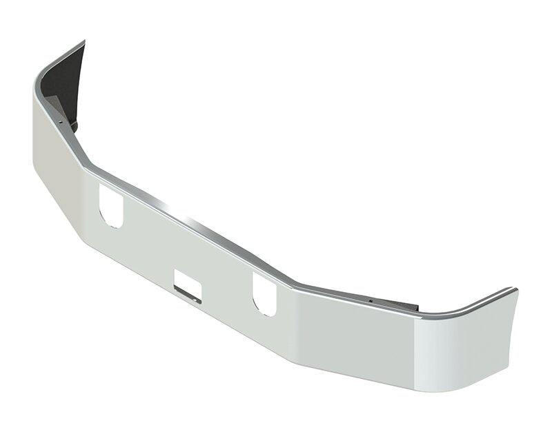 BUMPER FOR MACK CH SERIES SETBACK AXLE 1994-2004 12" TO 14" SETBACK AXLE CHROME